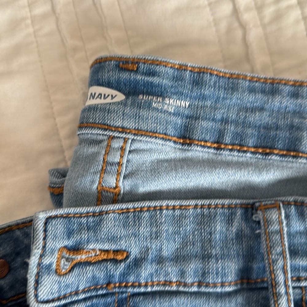 ▶️ Super Skinny Midrise Jeans Size 16 ◀️